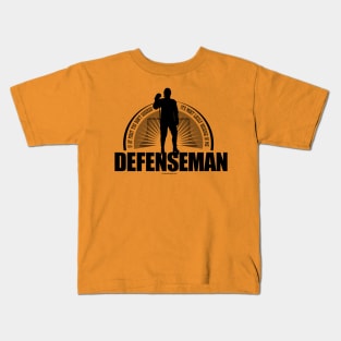 Hockey Defenseman Kids T-Shirt